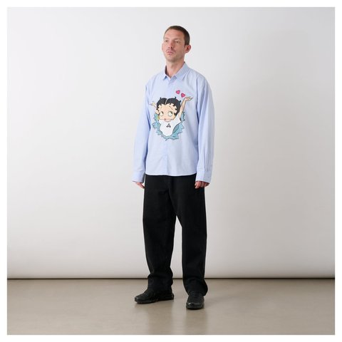 Palace BETTY BOOP SHIRT BABY BLUE - Style 5