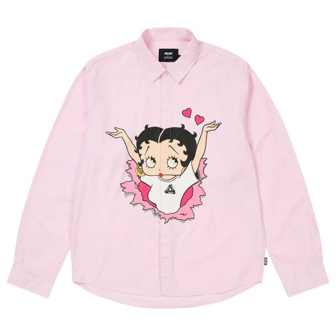 Palace BETTY BOOP SHIRT CHILL PINK - Style 5