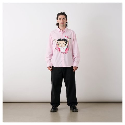 Palace BETTY BOOP SHIRT CHILL PINK - Style 5