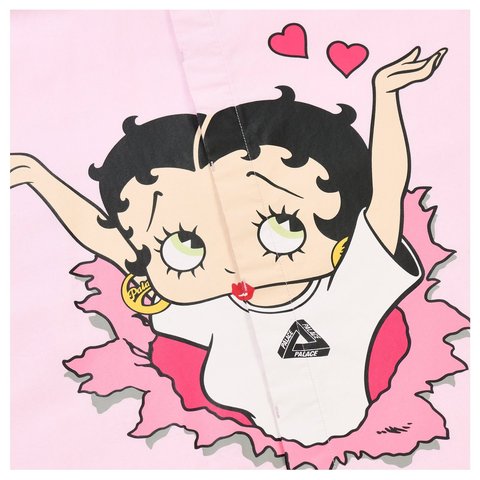 Palace BETTY BOOP SHIRT CHILL PINK - Style 5