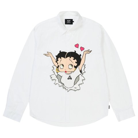 Palace BETTY BOOP SHIRT WHITE - Style 5