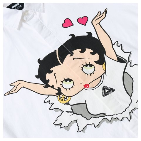 Palace BETTY BOOP SHIRT WHITE - Style 5