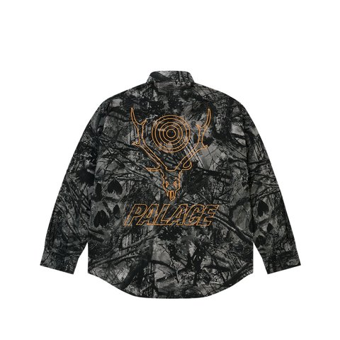 Palace PALACE SOUTH2 WEST8 SHIRT BLACK CAMO - Style 5