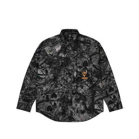 Palace PALACE SOUTH2 WEST8 SHIRT BLACK CAMO - Style 5