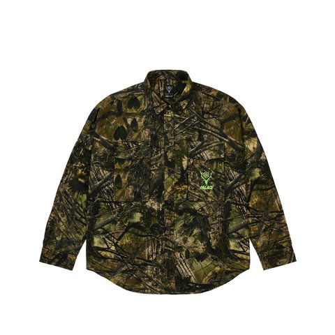 Palace PALACE SOUTH2 WEST8 SHIRT OLIVE CAMO - Style 5