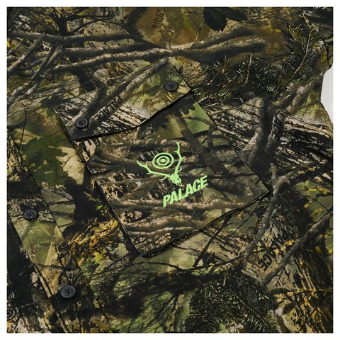 Palace PALACE SOUTH2 WEST8 SHIRT OLIVE CAMO - Style 5
