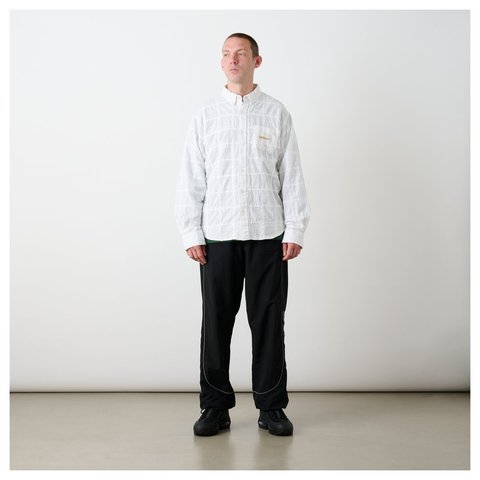 Palace SEER PATCH OXFORD SHIRT WHITE - Style 5