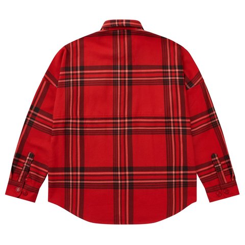 Palace SURPLUS FLANNEL SHIRT RED - Style 5