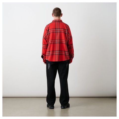 Palace SURPLUS FLANNEL SHIRT RED - Style 5