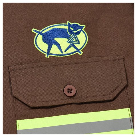 Palace TRANSPORT SHIRT BROWN - Style 6