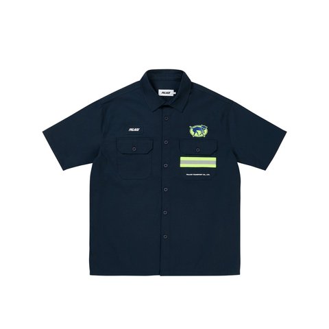 Palace TRANSPORT SHIRT NAVY - Style 6