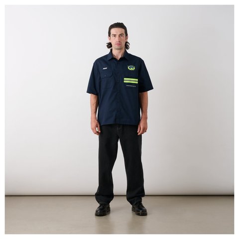 Palace TRANSPORT SHIRT NAVY - Style 6