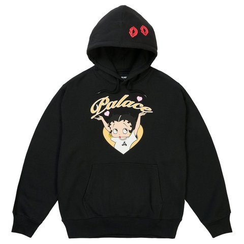 Palace BETTY BOOP HOOD BLACK - Style 2