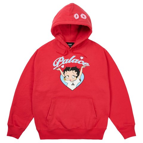 Palace BETTY BOOP HOOD RACEY RED - Style 2