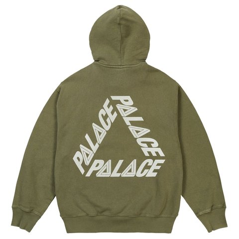 Palace BOSSY HOOD ARMY OLIVE - Style 2