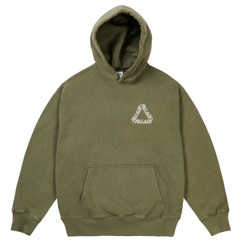 Palace BOSSY HOOD ARMY OLIVE - Style 2