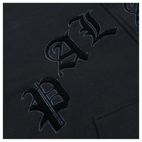 Palace LEGACY ZIP HOOD BLACK - Style 5