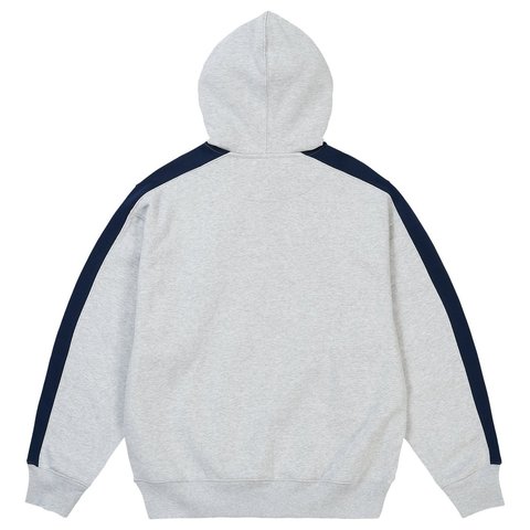 Palace LEGACY ZIP HOOD GREY MARL - Style 5