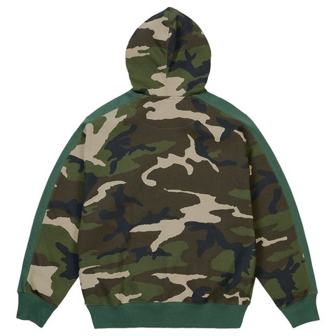 Palace LEGACY ZIP HOOD WOODLAND CAMO - Style 5