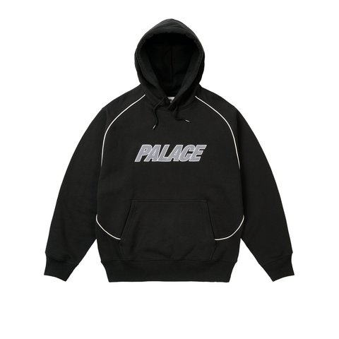 Palace LINE IT UP HOOD BLACK - Style 5