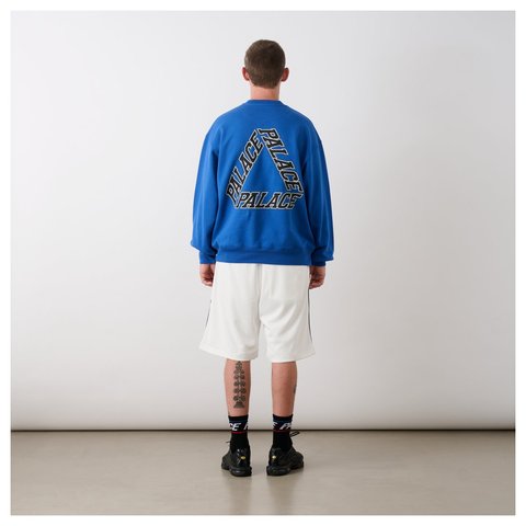 Palace P3 STITCH CREW CLASSY BLUE - Style 4