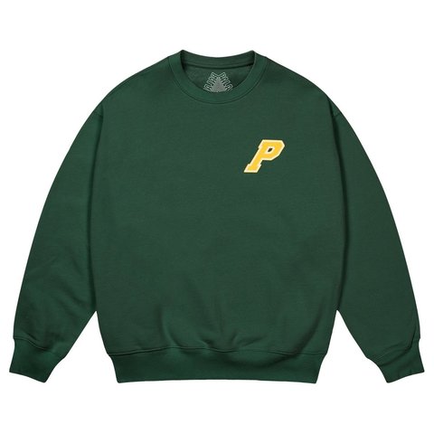 Palace P3 STITCH CREW RACEY GREEN - Style 4
