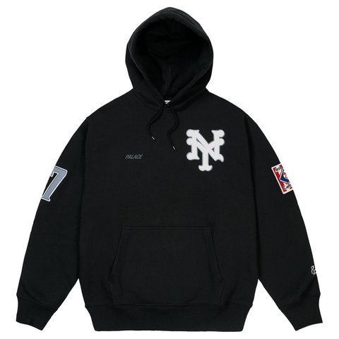 Palace PALACE NEW YORK CUBANS HOOD BLACK - Style 5