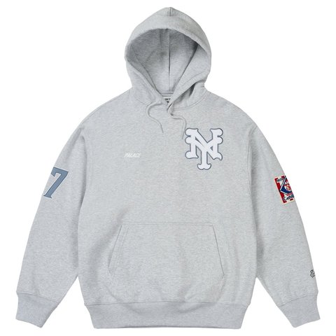 Palace PALACE NEW YORK CUBANS HOOD GREY MARL - Style 5