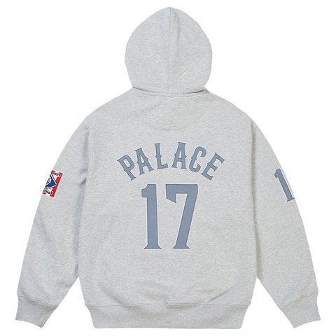 Palace PALACE NEW YORK CUBANS HOOD GREY MARL - Style 5