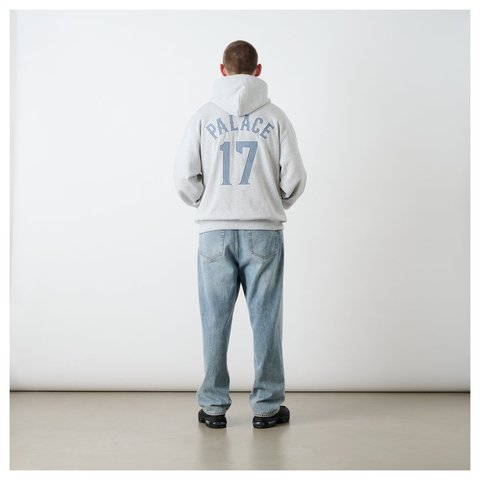 Palace PALACE NEW YORK CUBANS HOOD GREY MARL - Style 5