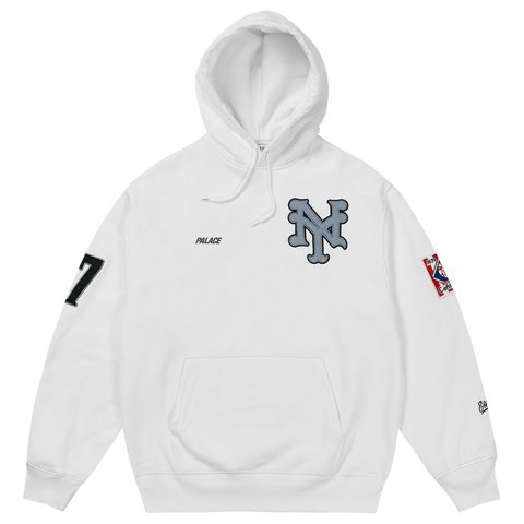 Palace PALACE NEW YORK CUBANS HOOD WHITE - Style 5