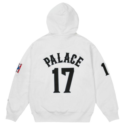 Palace PALACE NEW YORK CUBANS HOOD WHITE - Style 5