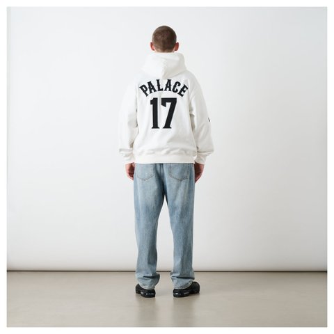 Palace PALACE NEW YORK CUBANS HOOD WHITE - Style 5