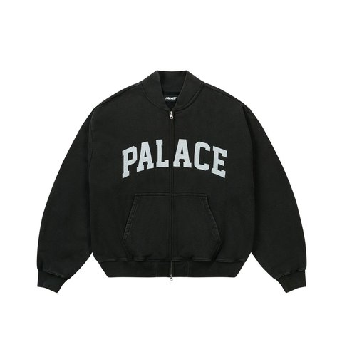 Palace PIGMENT COLLEGE BOMBER BLACK - Style 5