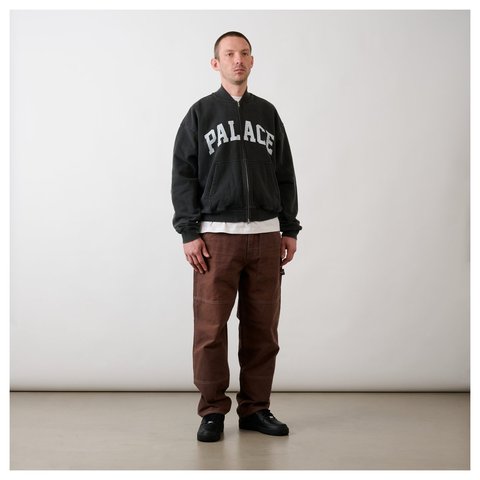 Palace PIGMENT COLLEGE BOMBER BLACK - Style 5