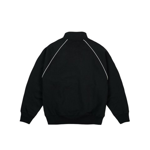Palace PIPED 1/4 ZIP BLACK - Style 5