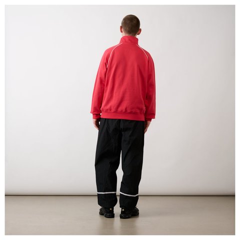 Palace PIPED 1/4 ZIP RACEY RED - Style 5