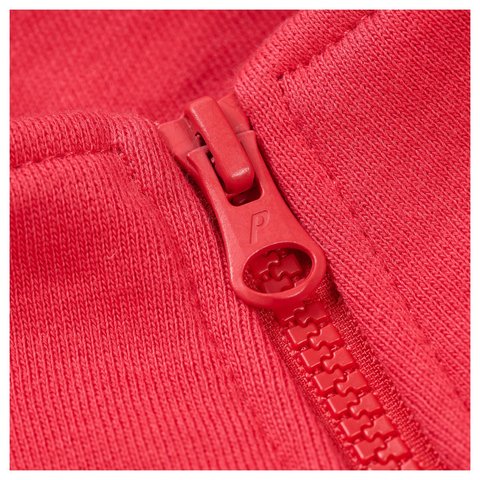 Palace PIPED 1/4 ZIP RACEY RED - Style 5