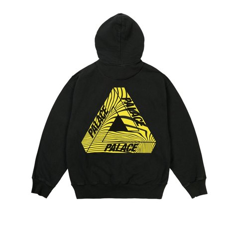Palace TRI-VORTEX HOOD BLACK - Style 2