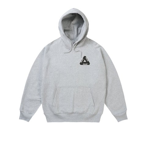 Palace TRI-VORTEX HOOD GREY MARL - Style 2