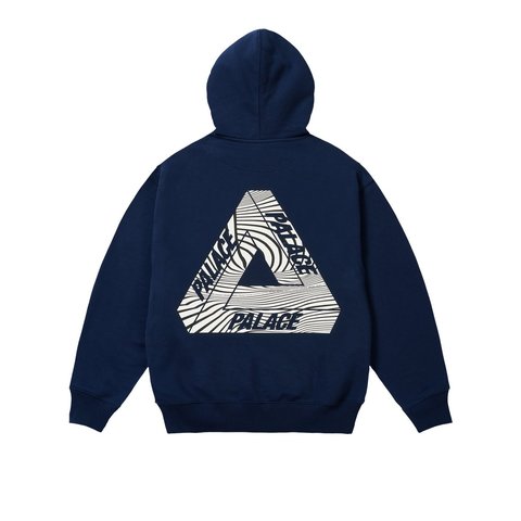Palace TRI-VORTEX HOOD NAVY - Style 2