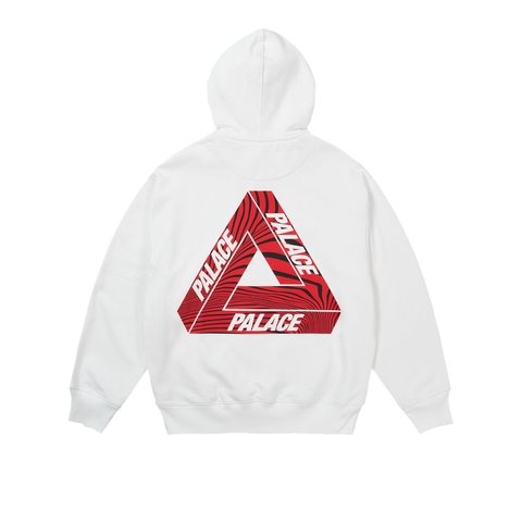 Palace TRI-VORTEX HOOD WHITE - Style 2