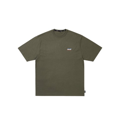 Palace BASICALLY A T-SHIRT ARMY OLIVE - Style 1