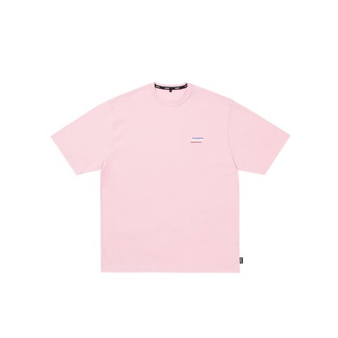 Palace BASICALLY A T-SHIRT CHILL PINK - Style 1