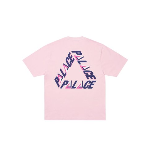 Palace COLOUR P3 T-SHIRT CHILL PINK - Style 2