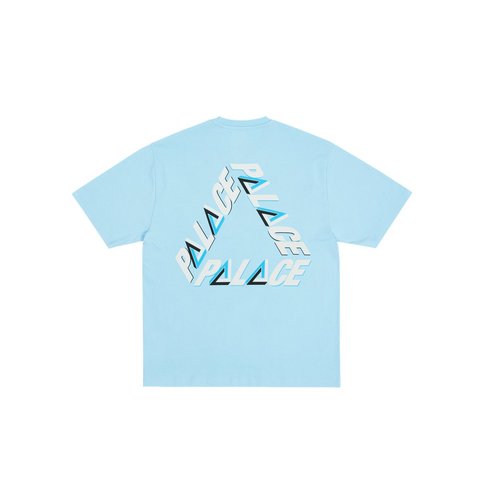 Palace COLOUR P3 T-SHIRT PERFECT BLUE - Style 2
