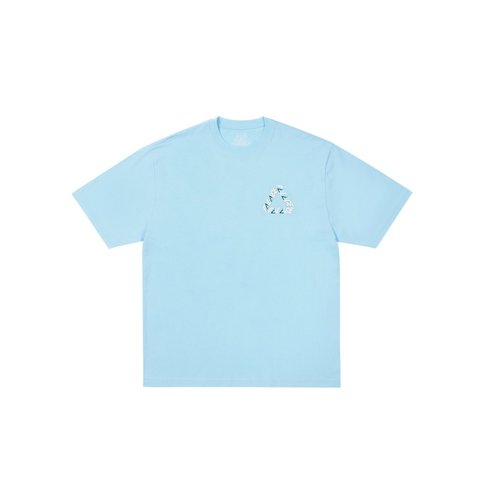 Palace COLOUR P3 T-SHIRT PERFECT BLUE - Style 2