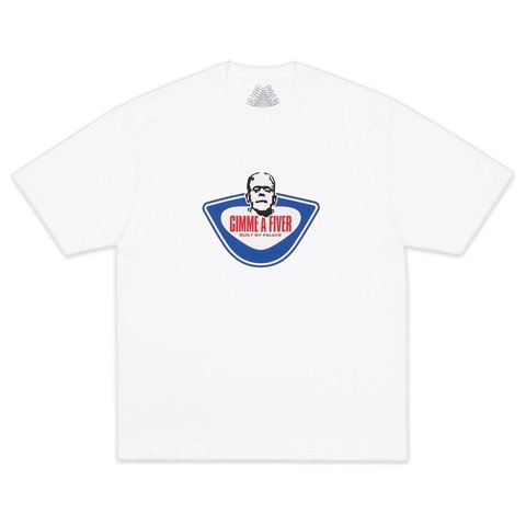Palace FIVER T-SHIRT WHITE - Style 1
