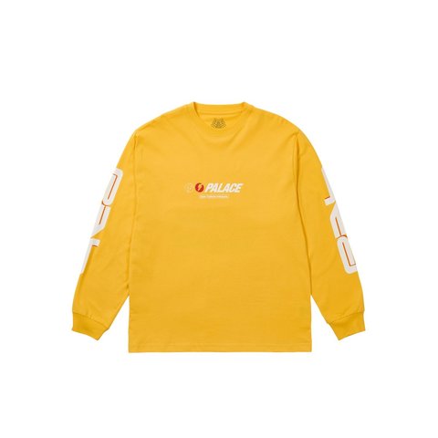 Palace PALINARI LONGSLEEVE BULLION YELLOW - Style 3