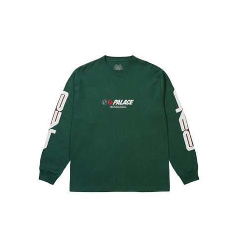 Palace PALINARI LONGSLEEVE RACEY GREEN - Style 3
